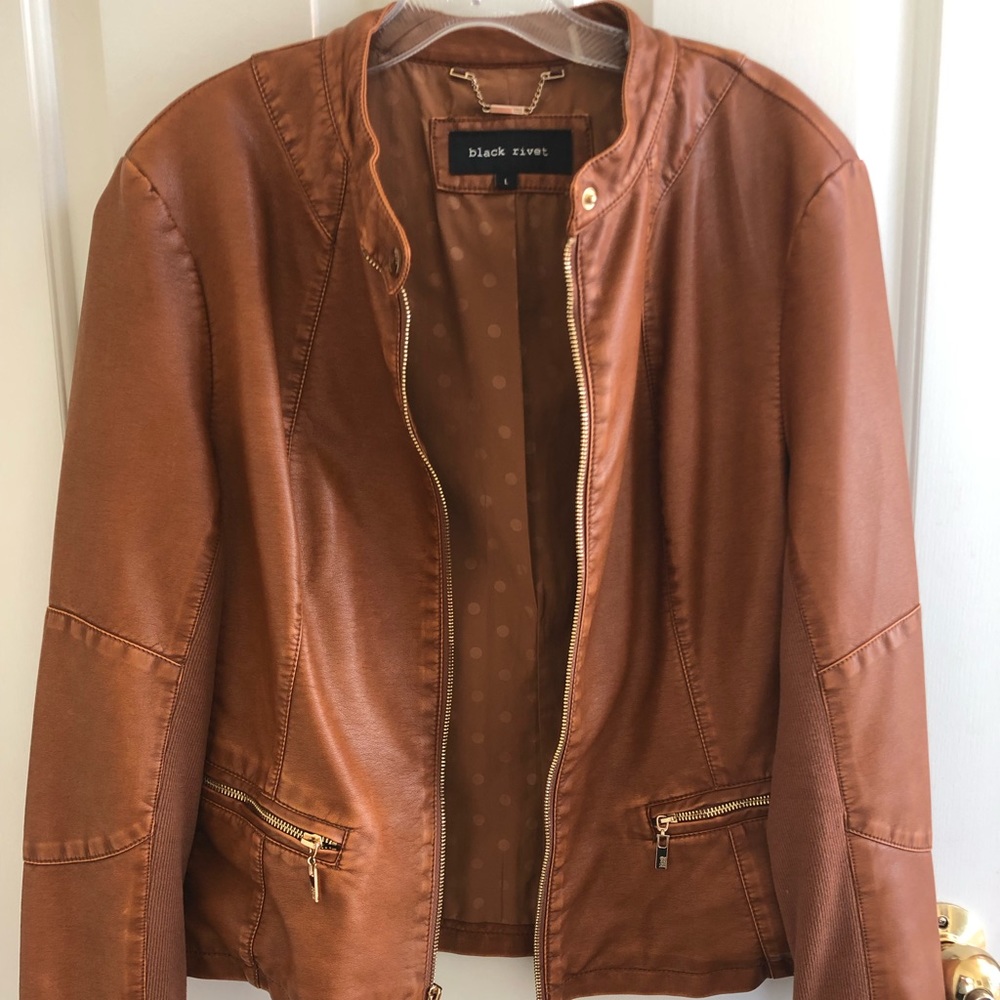 Vegan Leather Jacket